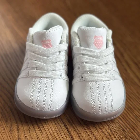 K-Swiss Shoes Kids Kswiss White Tennis Shoes W Rainbow Sole